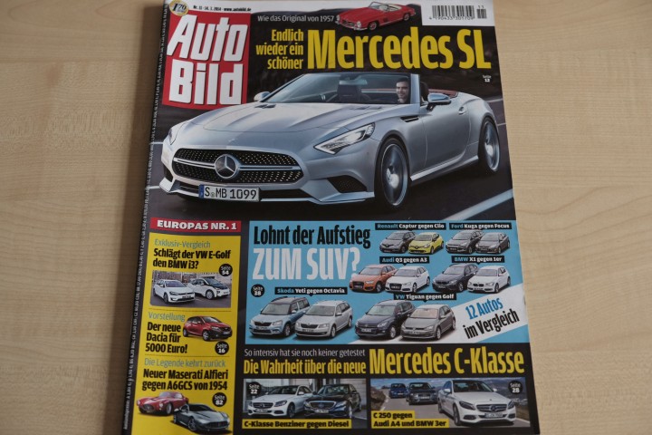 Deckblatt Auto Bild (11/2014)